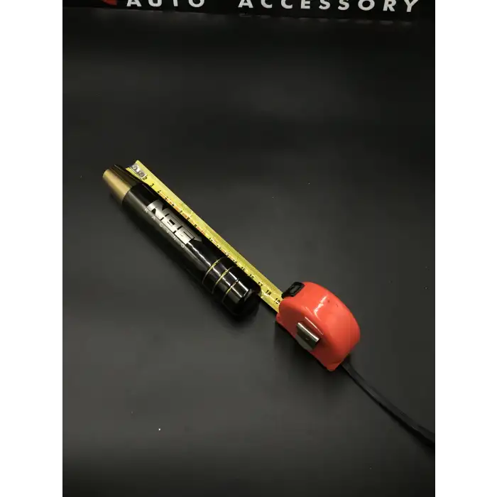 Nos Desenli SİYAH-GOLD Renk Metal Malzeme Süper Lüx Vites Topuzu