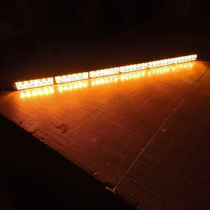 Off Road/İş Makinası/Çekici/Traktör İçin 6p-36lı Bar Led Turuncu-Cakkar modlu-88cm