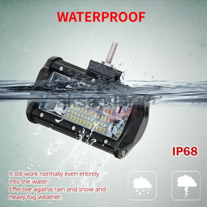 Offroad Sis Çalışma Lambası Çift Renkli Cakar Modlu 72W Ultra Prof.Ürün A+ İthal