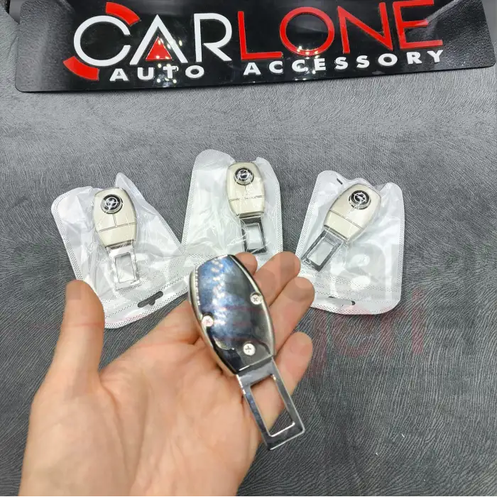 Opel Amblemli Bej Renk Metal Emniyet Kemer Yükseltici Rahatlatıcı Toka 2 Adet