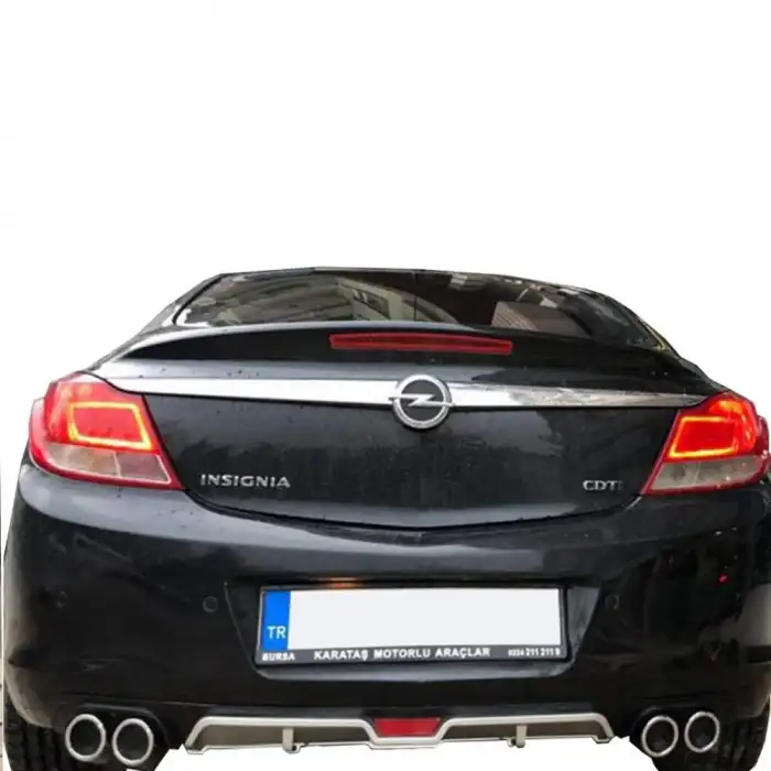 OPEL INSIGNIA UYUMLU DİFÜZÖR ARKA TAMPON EKİ/UNIV.MDL