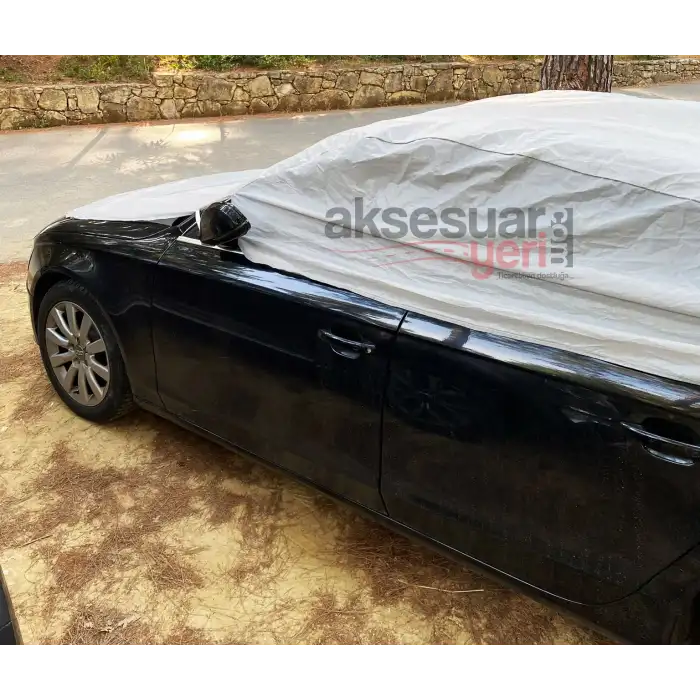 Oto Araç Brandası Yarım Model Süper Koruma Dayanıklı Ürün Miflonlu