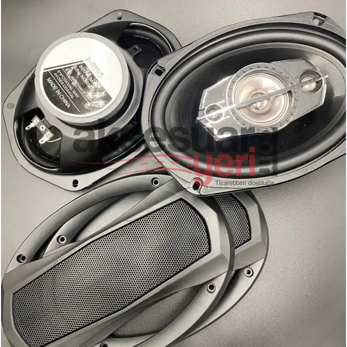 Oval Kayık 85 Lik Hoparlör Kolon  2 Adet 800w Tweterli
