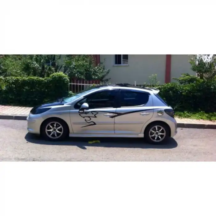 Peugeot 207 2007-2012 Mugen Sport Cam Rüzgarlğı / Carlone / A+ Ürün