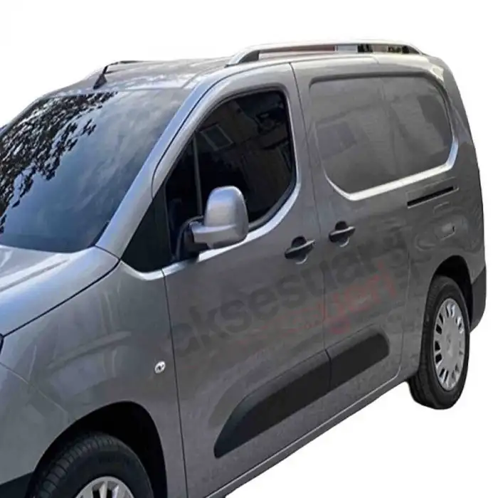 Peugeot Partner 2019 ve Sonrası Tavan Çıtası Port Bagaj Kısa Şase Gri Orjinal Fabrikasyon Ürün