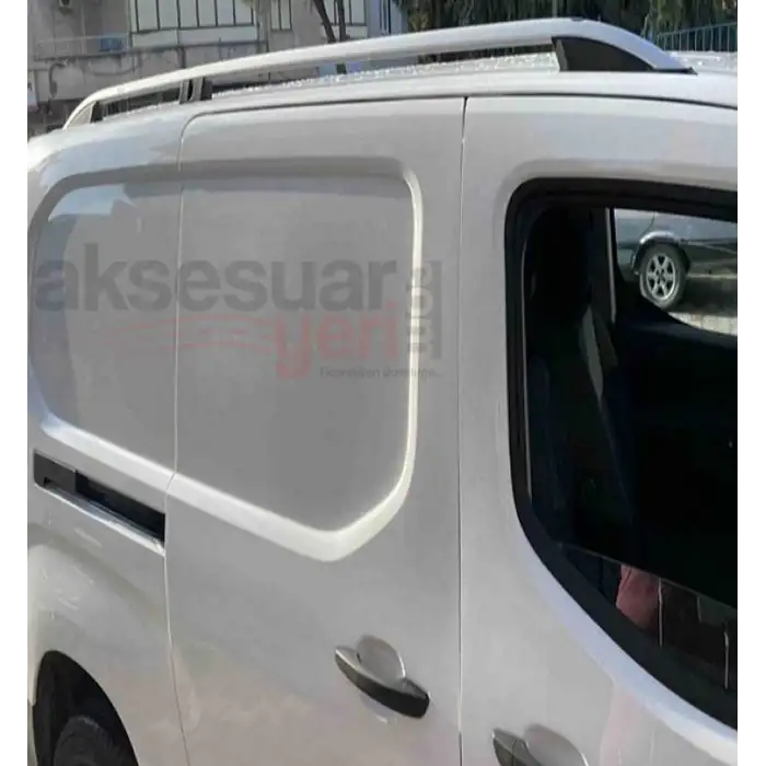 Peugeot Partner 2019 ve Sonrası Tavan Çıtası Port Bagaj Kısa Şase Gri Orjinal Fabrikasyon Ürün