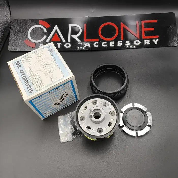 Renault Broadway Sabit Göbek-35cm Sarı Drifting Momo Spor Direksiyon