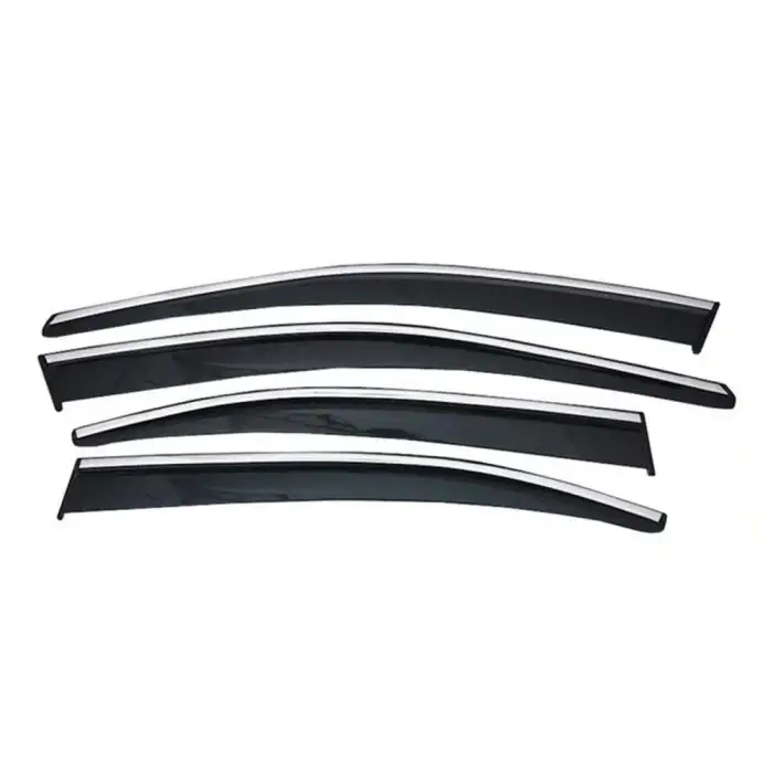 Renault Captur 2019-2021 Kromlu Cam Rüzgarlığı A+ Yeni Dizayn