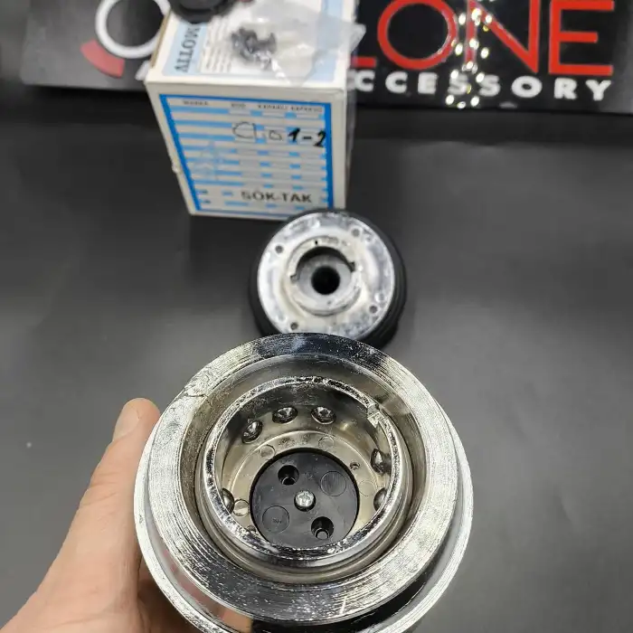 Renault Clio 1-2 İçin SökTak Göbek-Momo Tip Direksiyon İle Uyumlu