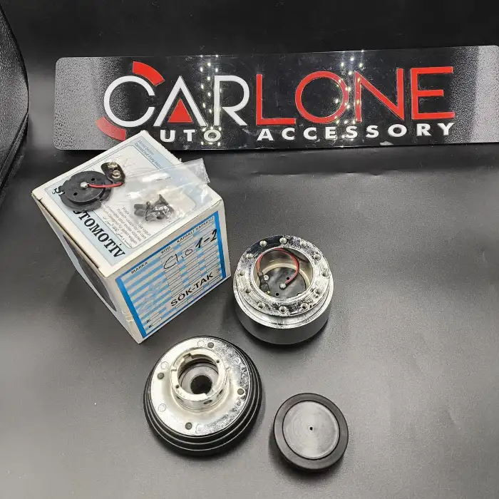 Renault Clio 1-2 İçin SökTak Göbek-Momo Tip Direksiyon İle Uyumlu