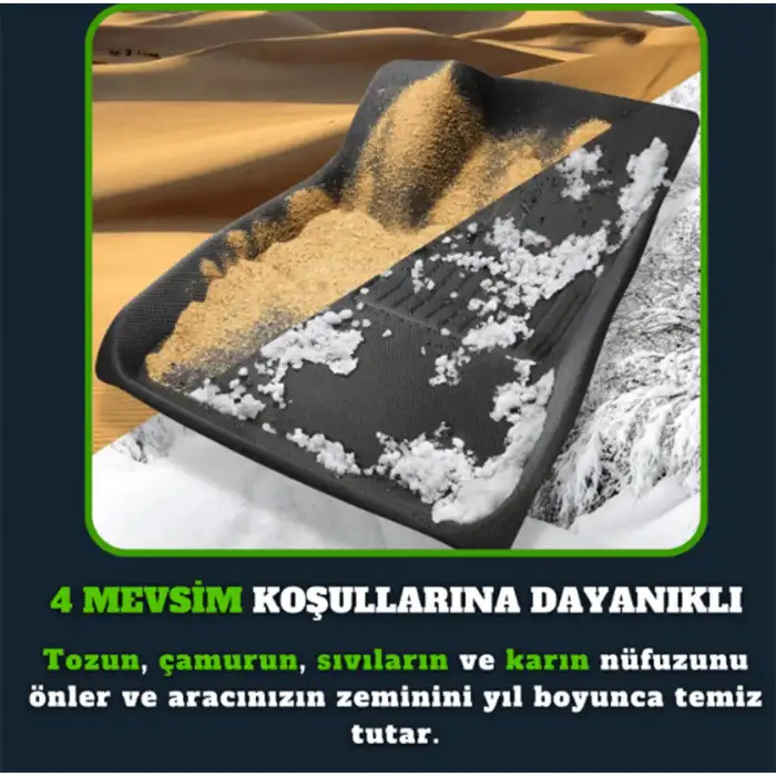 Renault Clio 4 2012-2019 4D Premium Havuzlu Paspas