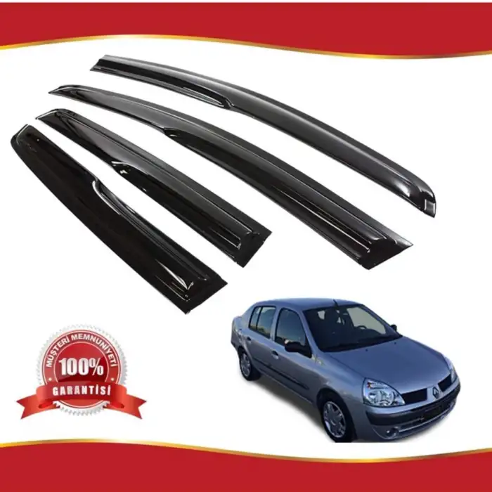 Renault Clio2 1999-2008 Mugen Sport Cam Rüzgarlğı / Carlone / A+ Ürün