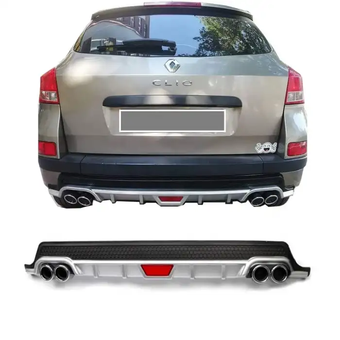 RENAULT CLIO3 HB UYUMLU DİFÜZÖR ARKA TAMPON EKİ/CRL MDL