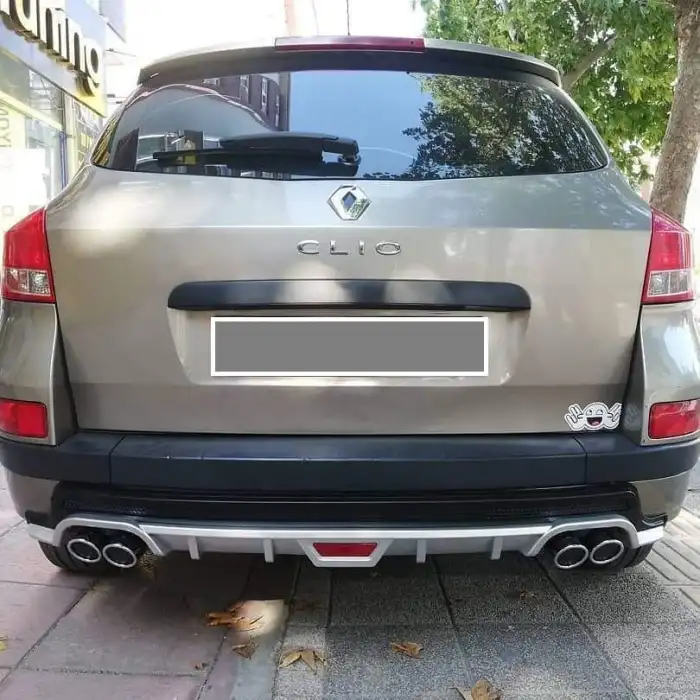 RENAULT CLIO3 HB UYUMLU DİFÜZÖR ARKA TAMPON EKİ/CRL MDL