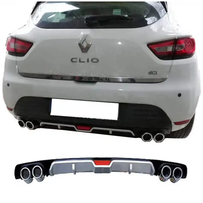 RENAULT CLİO UYUMLU DİFÜZÖR ARKA TAMPON EKİ/UNV.MDL