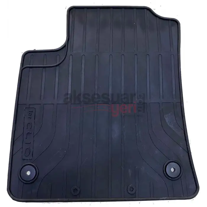 Renault Clio5 2020 üzeri Araca Özel Kauçuk Orjinal Havuzlu Paspas Fabrikasyon Ürün