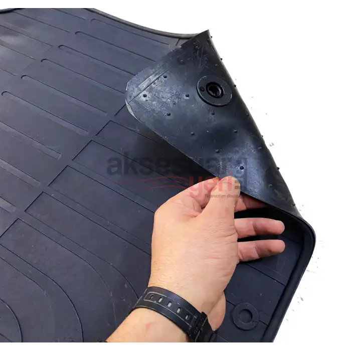 Renault Clio5 2020 üzeri Araca Özel Kauçuk Orjinal Havuzlu Paspas Fabrikasyon Ürün