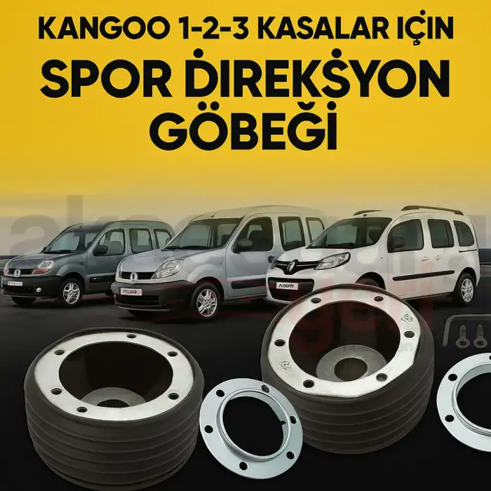 Renault Kango 1-2-3 Momo Tip Sabit spor Direksiyon Göbeği