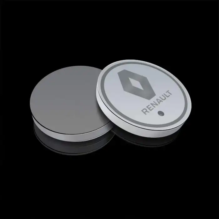 Renault Ledli Işıklı Bardaklık Altı - Usb Şarjlı - RGB Modlu -