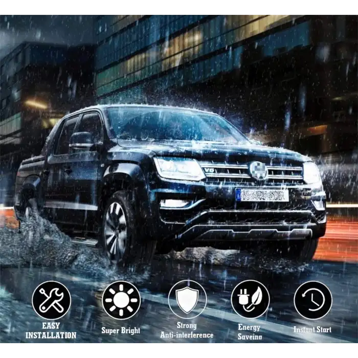 Şimşek Etkili Led Xenon H3 - 1 Yıl Garantili A+Performans Ürünü