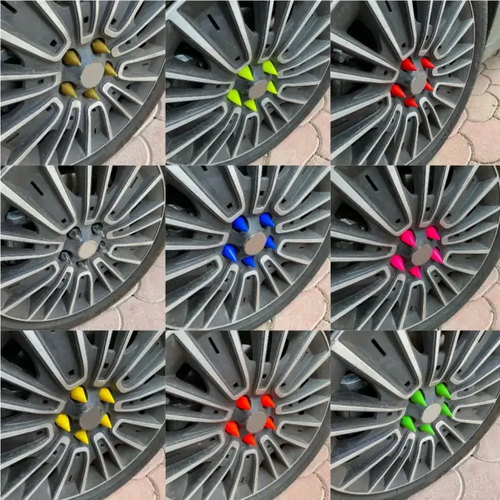 Sivri Bijon Parlak Malzeme Krom Renk 17mm 20 Adet