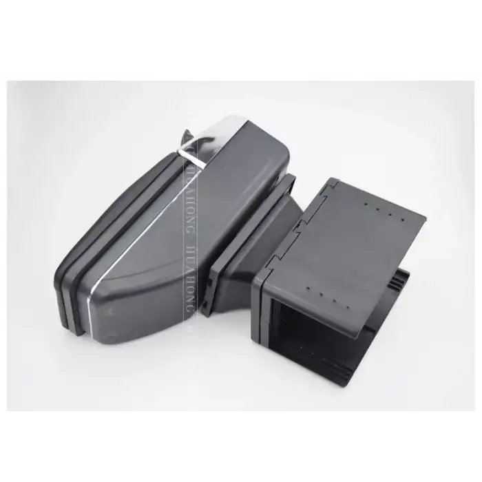 Sürgülü Kolçak Kol Dayama Bardaklık Ve Küllüklü Siyah Deri Kırmızı Dikiş Detay