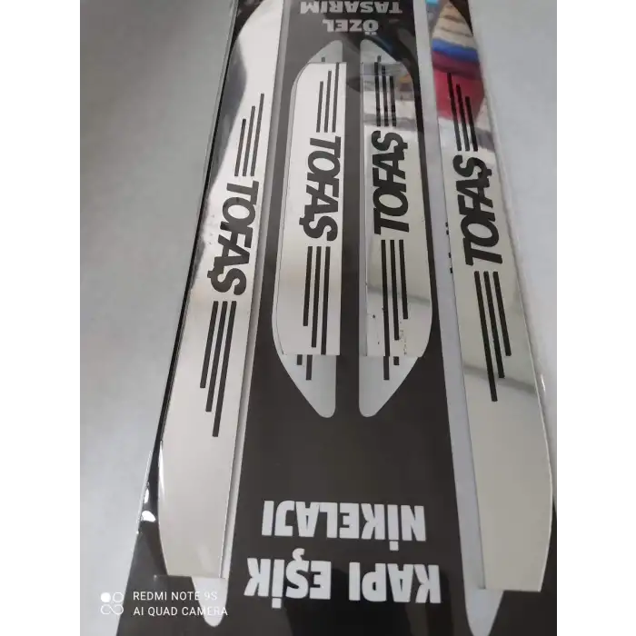 Tofaş Krom Kapı Eşiği - 4 lü Set Ön Ve Arka Takım