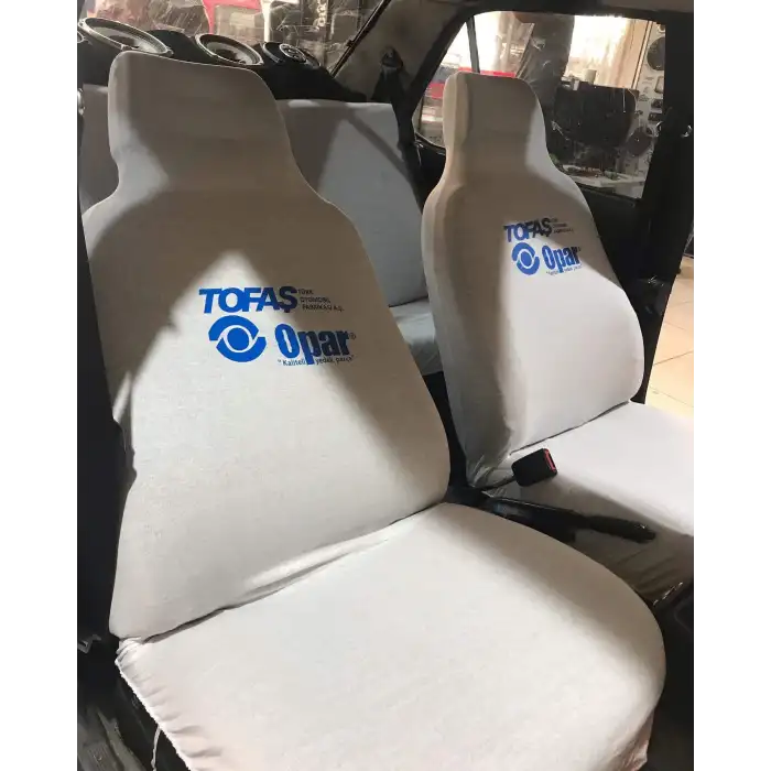 Tofaş Opar Servis Kılıfı - Opar Logolu Likralı Servis Kılıfı - Tofaş Koltuk Kılıfı -