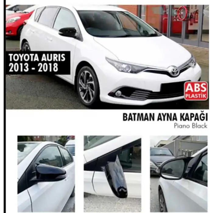 Toyota Auris 2012-2018 Yarasa / Batman Ayna Kapağı