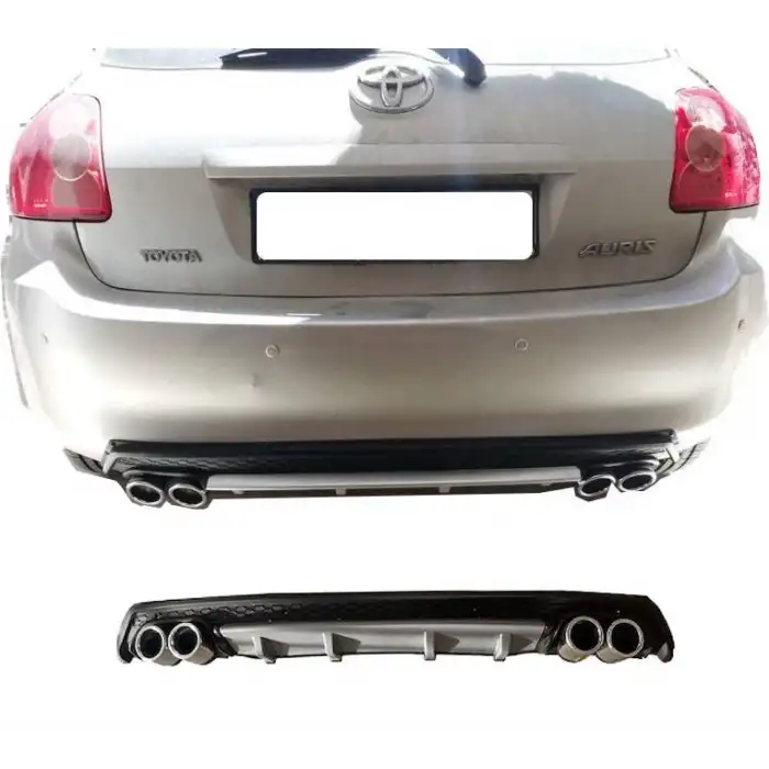 TOYOTA AURİS UYUMLU DİFÜZÖR ARKA TAMPON EKİ/APL.MDL