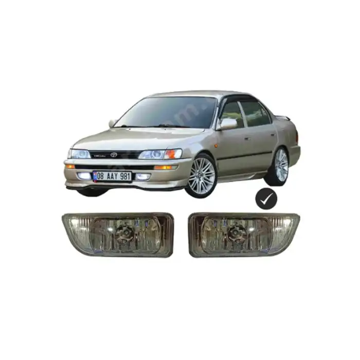 Toyota Corolla Efsane Kasa Sis Farı - Şeffaf Renk H3 Ampul