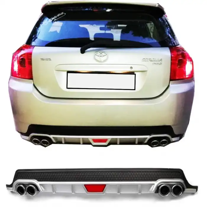 TOYOTA COROLLA HB UYUMLU DİFÜZÖR Corolla E140 (2000-2006) ARKA TAMPON EKİ/CRUİSE MDL