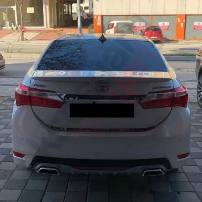 TOYOTA COROLLA UYUMLU DİFÜZÖR ARKA TAMPON EKİ - AMG TİP