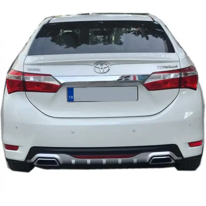 TOYOTA COROLLA UYUMLU DİFÜZÖR ARKA TAMPON EKİ - AMG TİP