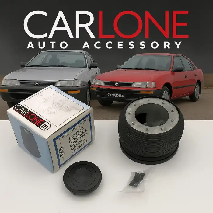 Toyota Corona-Efsane Kasa Corolla Sabit Göbek-35cm Sarı Drifting Momo Spor Direksiyon