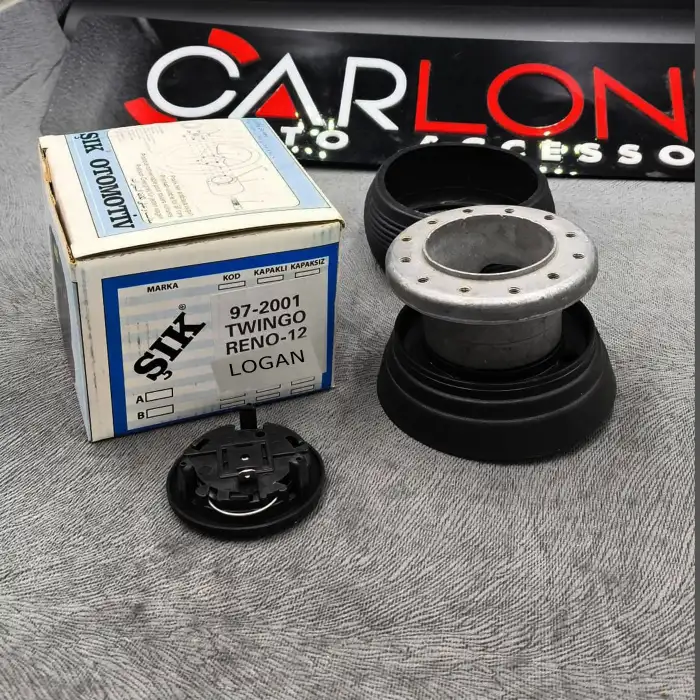 Renault Twingo 97-2001-R12 Toros-Logan Uyumlu Sabit Spor Direksiyon Göbeği Momo Tip