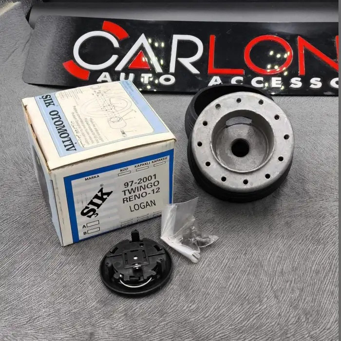 Renault Twingo 97-2001-R12 Toros-Logan Uyumlu Sabit Spor Direksiyon Göbeği Momo Tip