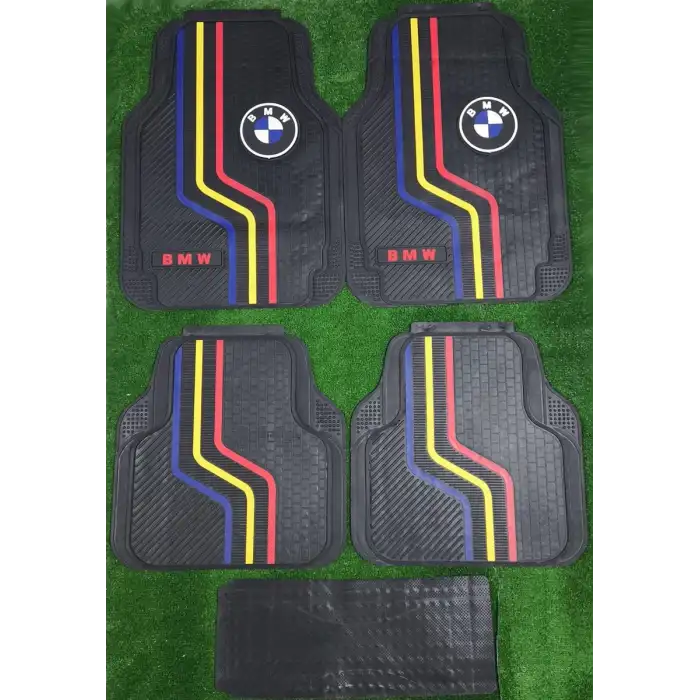 Üniversal BMW Latex Kauçuk-5 parça-Paspas-Kaydırmaz Taban-1.Sınıf İthal Ürün