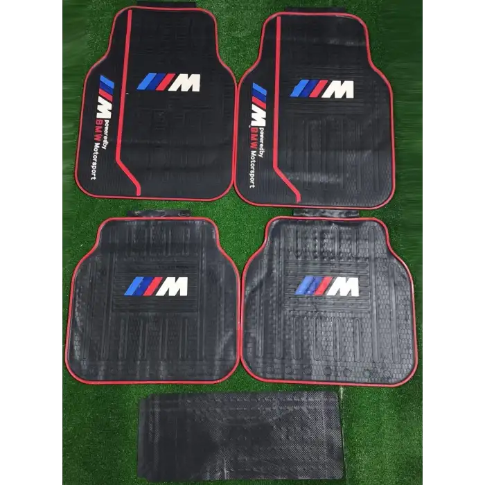 Üniversal BMW-M Latex Kauçuk-5 parça-Paspas-Kaydırmaz Taban-1.Sınıf İthal Ürün