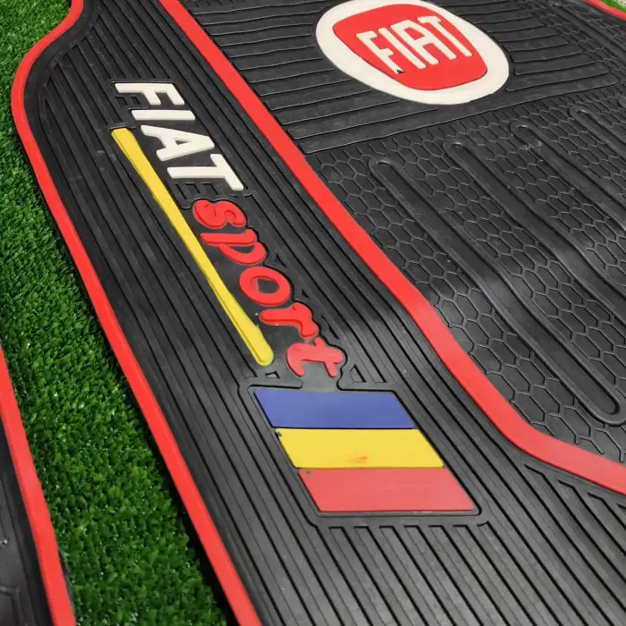 Üniversal Fiat Sport Latex Kauçuk-5 parça-Paspas-Kaydırmaz Taban-1.Sınıf İthal Ürün