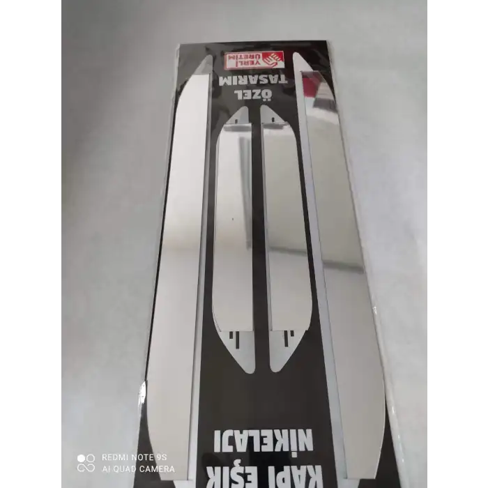 Universal Krom Kapı Eşiği - 4 lü Set Ön Ve Arka Takım