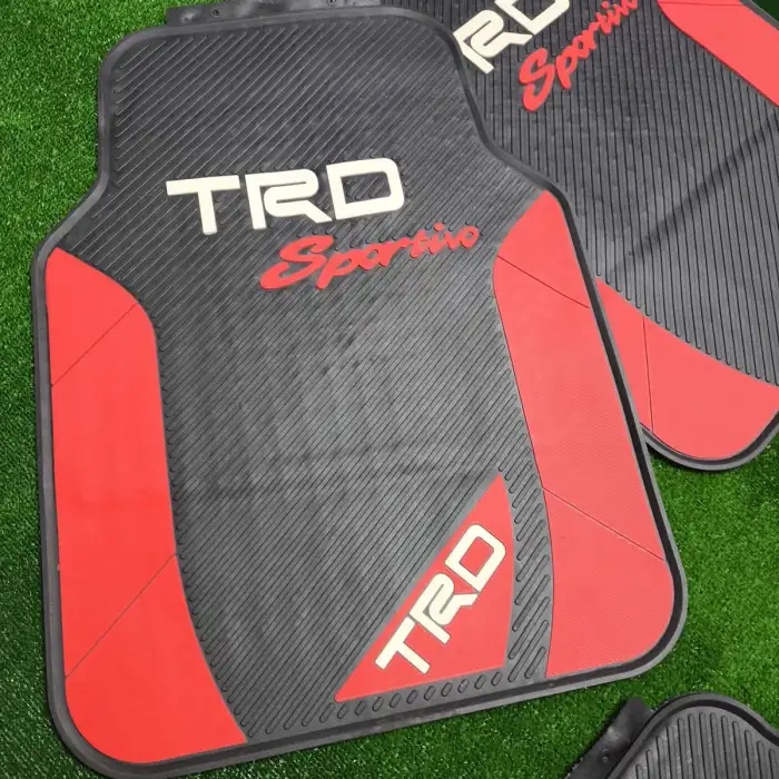 Üniversal TRD Latex Kauçuk-5 parça-Paspas-Kaydırmaz Taban-1.Sınıf İthal Ürün