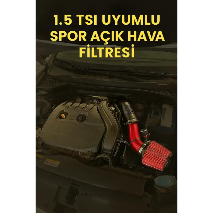 Vag Grubu1.5 Tsi Uyumlu Spor Açık Hava Filtresi Seti Airİntake Kit