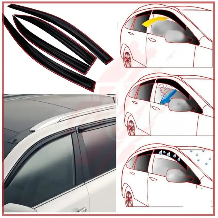 Volkswagen Bora Mugen Sport Cam Rüzgarlğı / Carlone / A+ Ürün