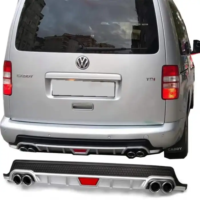 VOLKSWAGEN CADYY UYUMLU DİFÜZÖR  ARKA TAMPON EKİ /CRUİSE MODEL