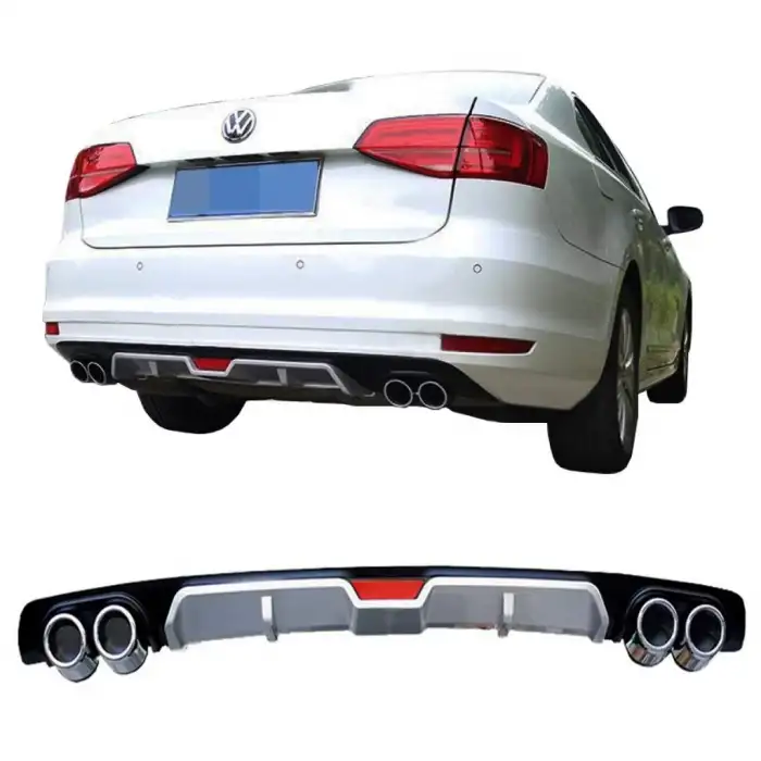 VOLKSWAGEN JETTA MK6 UYUMLU DİFÜZÖR ARKA TAMPON EKİ