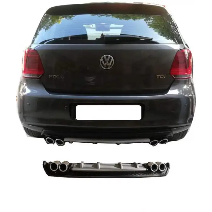 VOLKSWAGEN POLO UYUMLU DİFÜZÖR ARKA TAMPON EKİ/APL.MDL