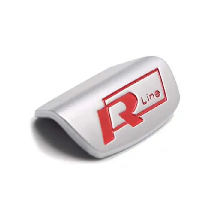 Volkswagen R Line Kırmızı Direksiyon Logosu Geçmeli Model