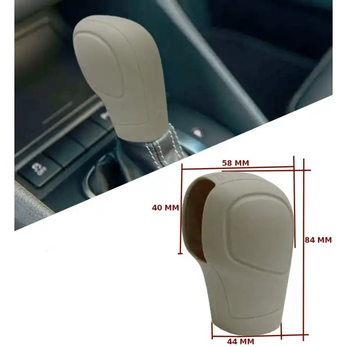 Volkswagen VAG Grubu Seat Golf Skoda Dsg Otomotik Vites Topuzu Bej Renk R Logolu