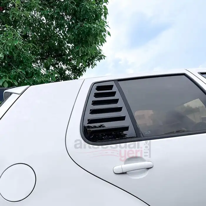 Vw Golf 4 İçin Kelebek Cam Vizörü Kaplaması Piano Black